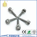 DIN7504k stainless hex head self drilling screw